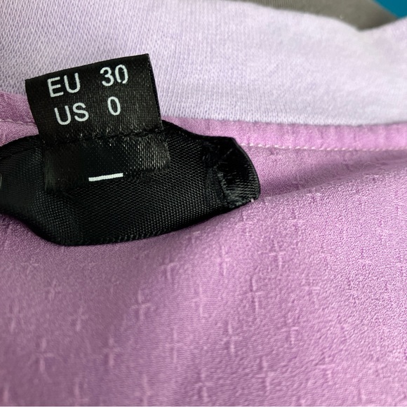 Collectif Bomber Jacket in Pastel Purple - Bright & Beautiful Tara Lilac Jacket - Picture 13 of 15